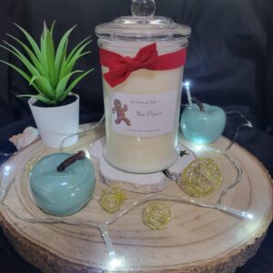 bougie bonbonniere pain d'epices