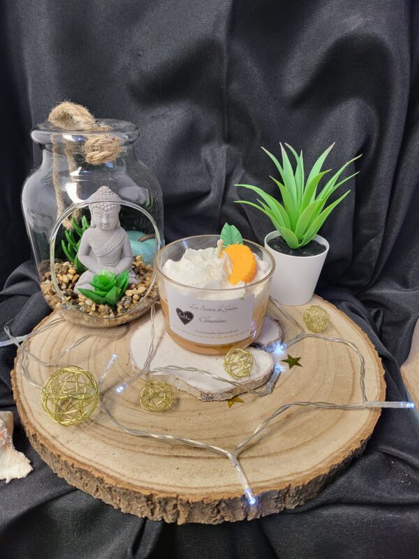 bougie petit plaisir clementine