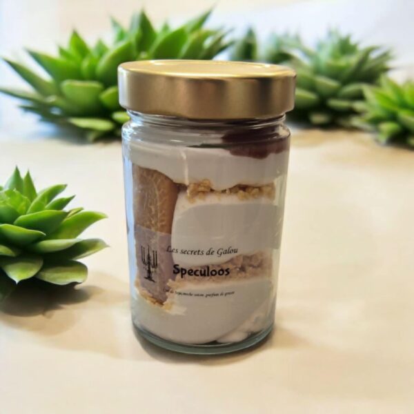 Bougie gourmande speculoos