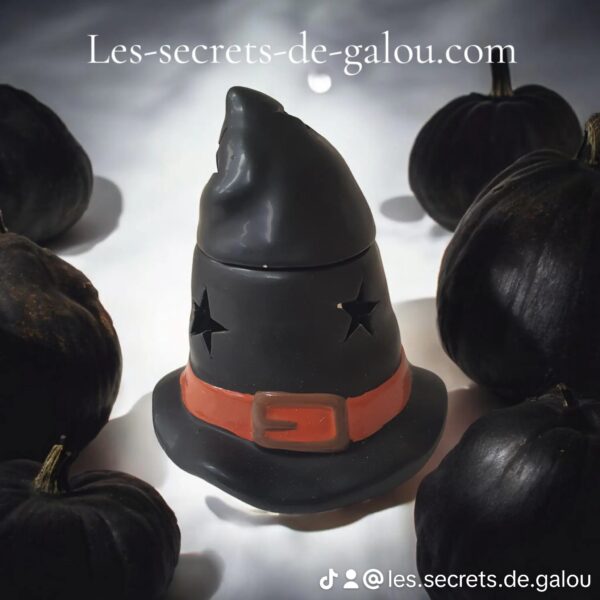 Brûle parfum chapeau sorcière