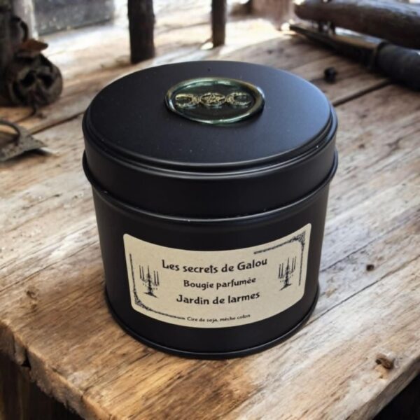 Bougie parfumée jardin de larmes