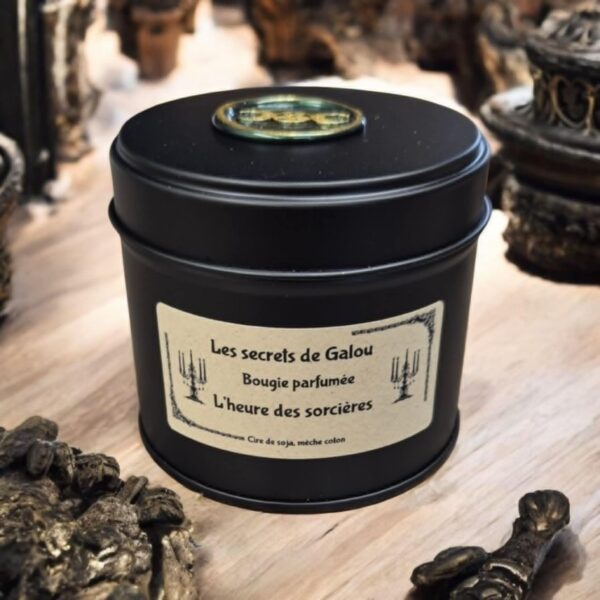 Bougie parfumée l'heure des sorcières