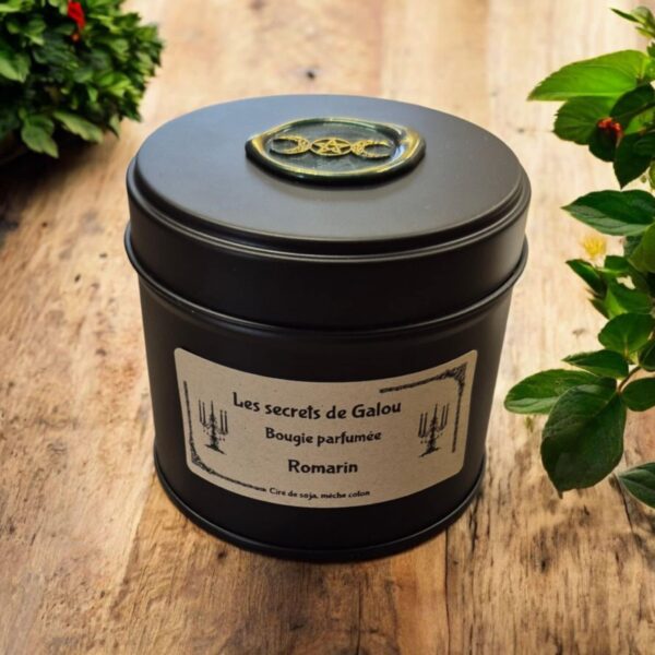 Bougie parfumée romarin