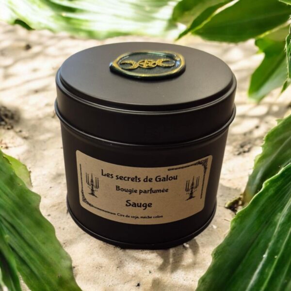 Bougie parfumée sauge