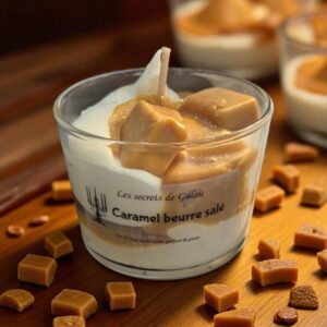 Bougie gourmande caramel beurre salé