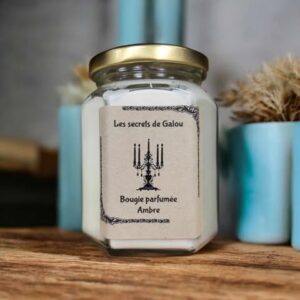 Bougie parfumée ambre