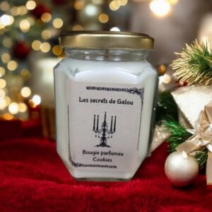 Bougie parfumée cookie chocolat