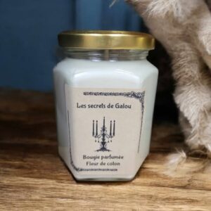 Bougie parfumée fleur de coton