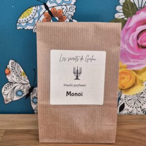 Poudre parfumée monoï