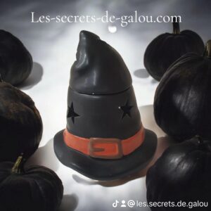 Brûle parfum chapeau sorcière