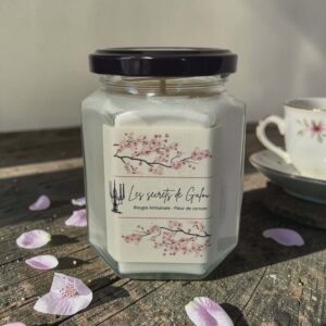 Bougie parfumée fleur de cerisier