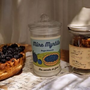 Bougie parfumée mûre myrtille