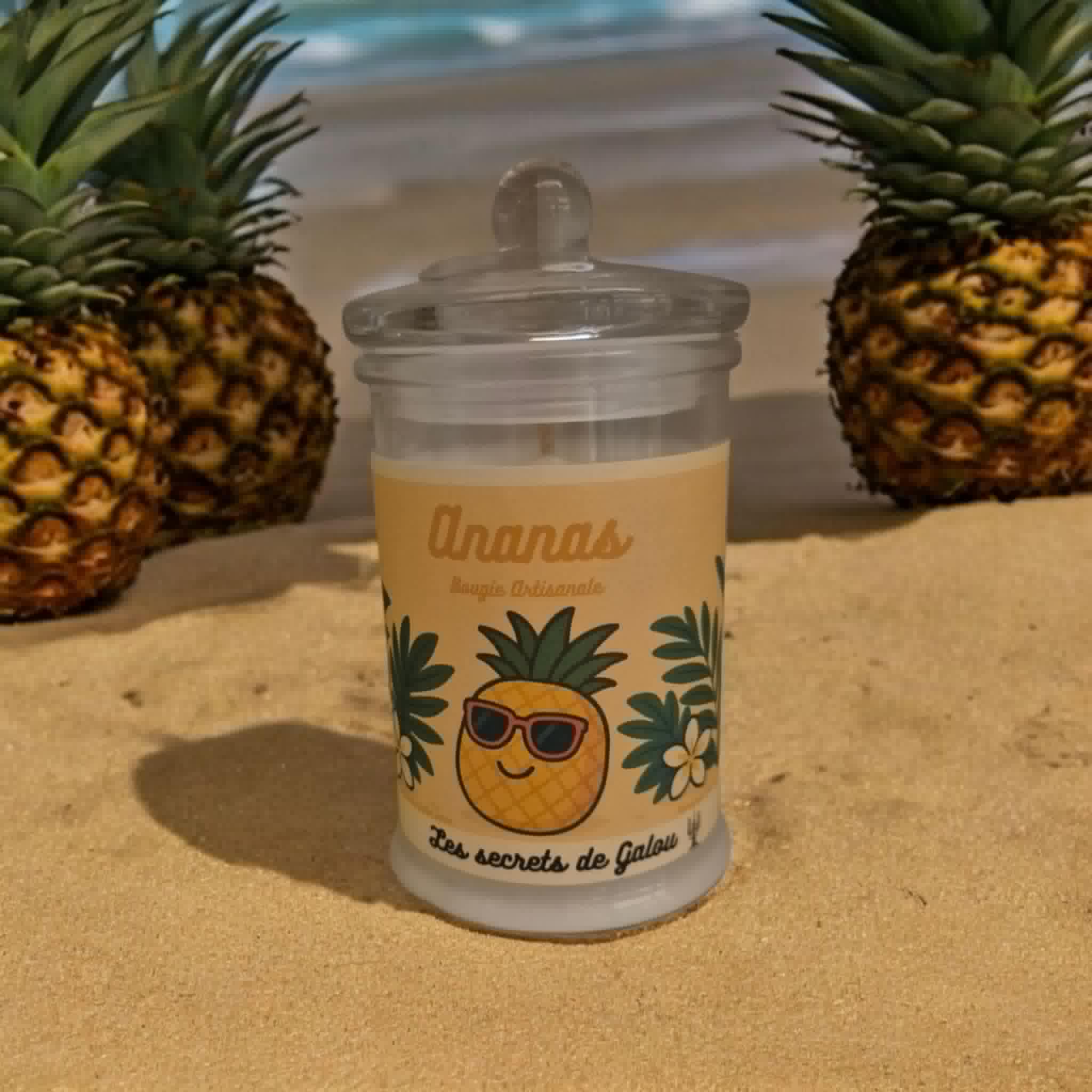 Bougie parfumée ananas