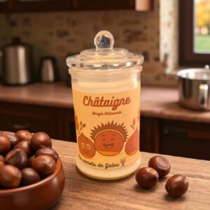 Bougie parfumée châtaigne