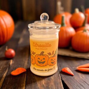 Bougie parfumée citrouille