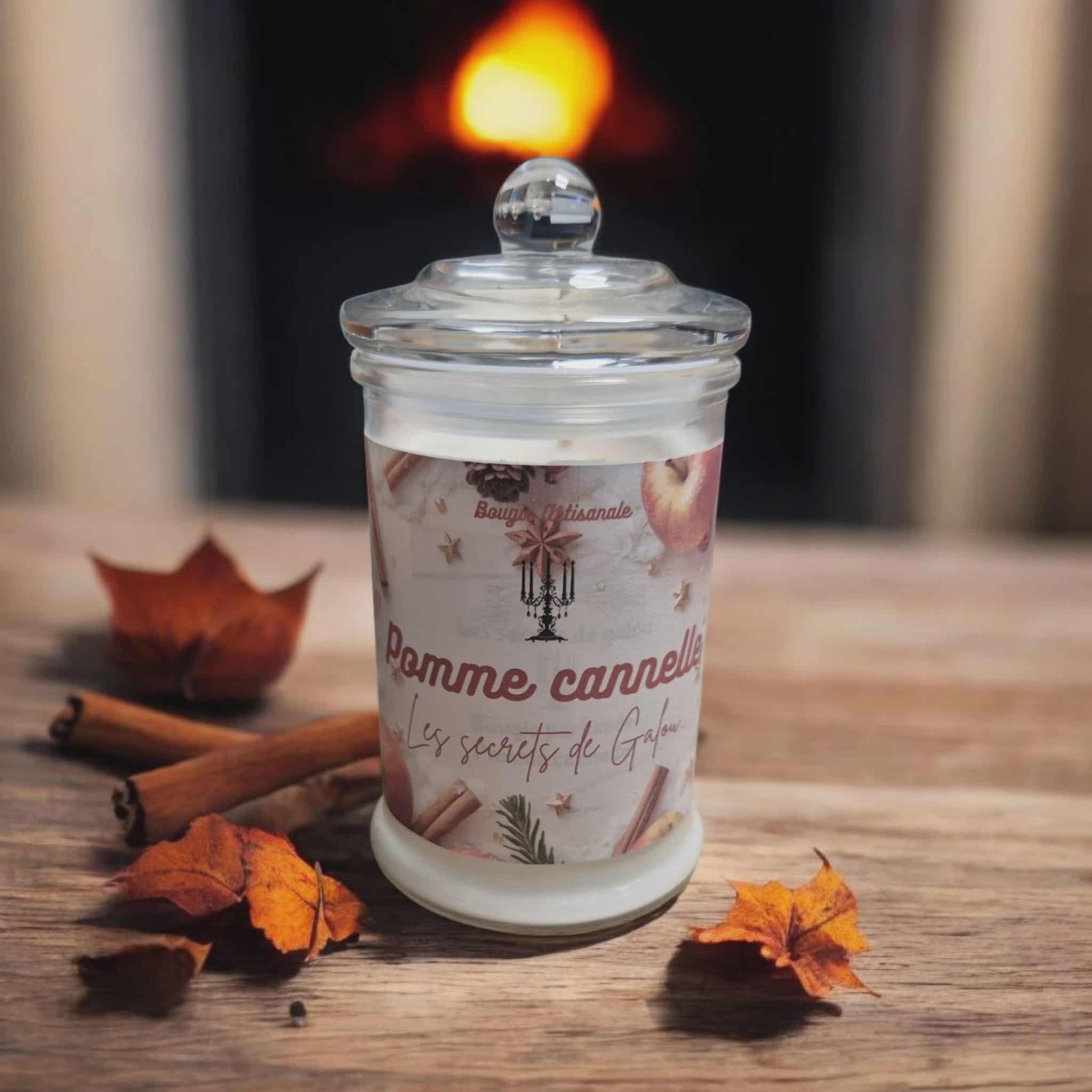 Bougie parfumée pomme cannelle