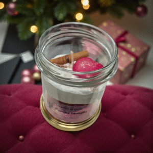 Bougie gourmande pomme cannelle