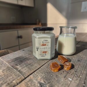 Bougie parfumée confiture de lait