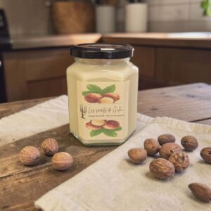 Bougie parfumée noix de macadamia