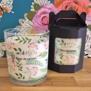 Bougie parfumée fleur de cerisier