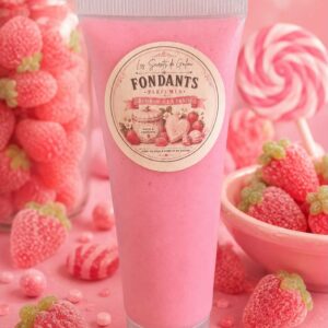Fondant tube bonbon fraise