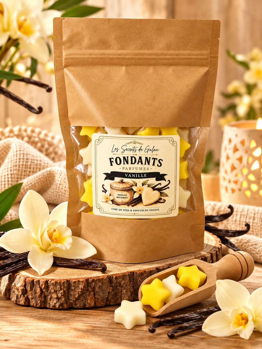 Fondant parfumé mini étoile vanille – Image 2