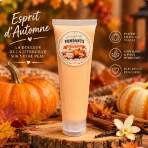 Fondant parfumé tube citrouille vanillée